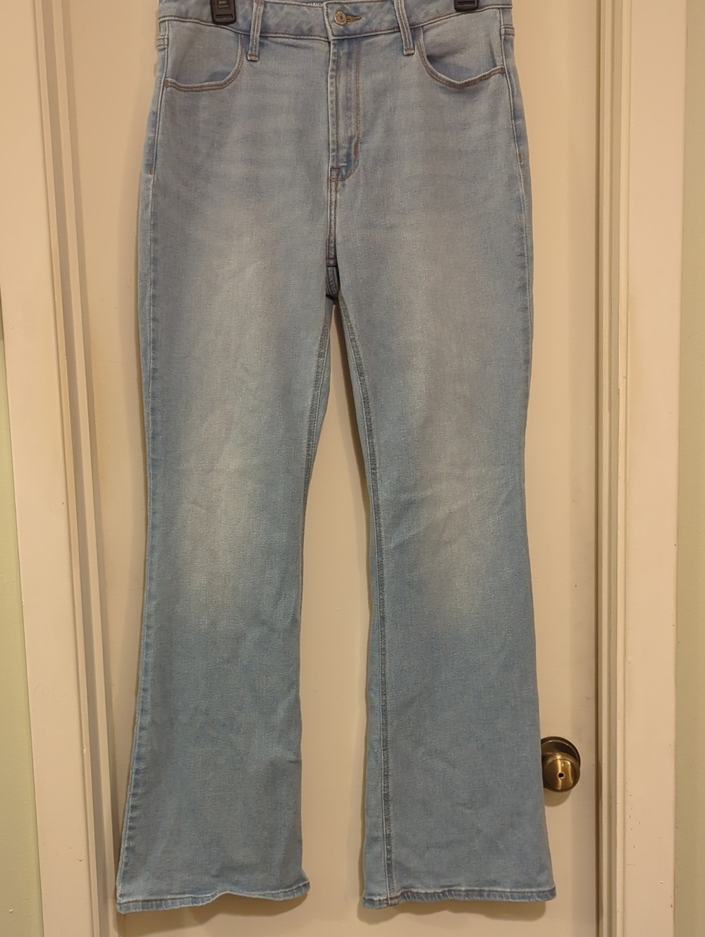 Old Navy Light Blue Flare Jeans for Women